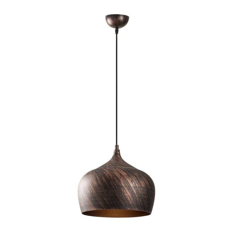 Opviq Pendelleuchte Saglam in Gold und Kupfer aus Metall mit E27 Fassung, Höhe: 125 cm, Breite: 28 cm, Tiefe: 28 cm - Bild 3