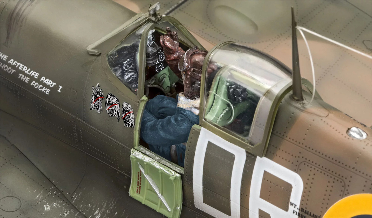 Revell Spitfire Mk.II Aces High Iron Maiden, Modellbau, 1:32, ab 14 Jahren - Bild 3