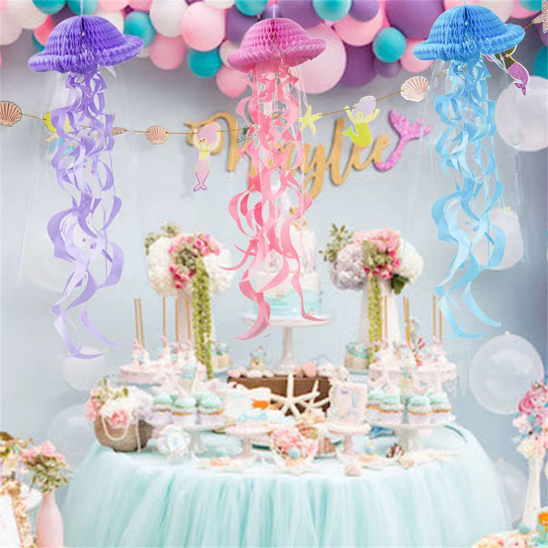 Hawaii Party Dekoration Flamingo Banner mit tropischen Vögeln für Geburtstag und Sommer Strand Feiern, mehrfarbig - Bild 1