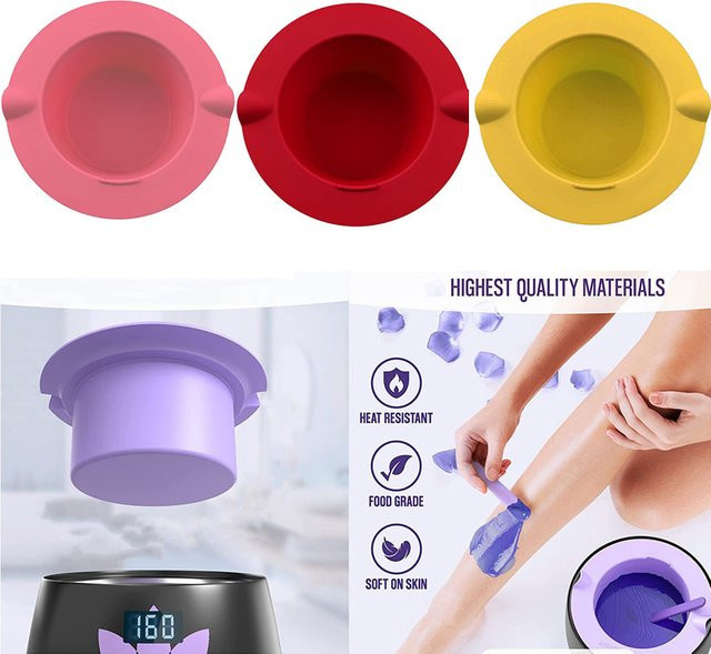 Silikon Schmelzschale für Wachsheizung, Unisex - Bild 1