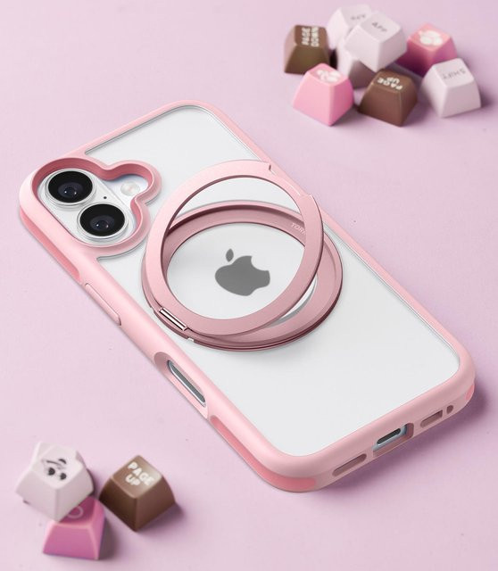 TORRAS R Fusion Series Handyhülle für iPhone 16 in Pink - Bild 1