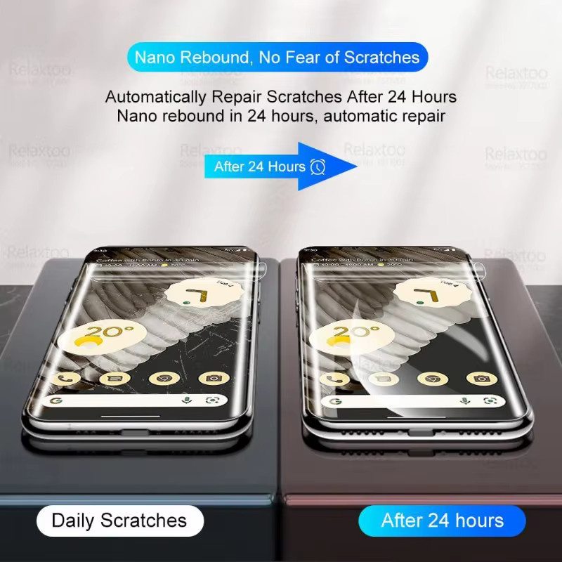 5 Stück Hydrogel-Displayschutz Folie für Google Pixel 11 10 9 8 7 6 Pro XL und Pixel 9A 8A 7A 6A in Transparent - Bild 2
