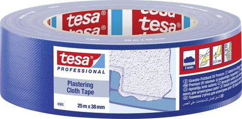 tesa Professional Putzband Blau, Breite: 38 mm, Länge: 25 m - Bild 1