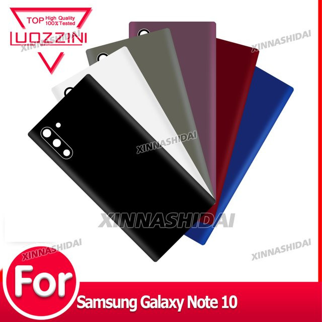 Ersatz-Akkudeckel für Samsung Galaxy Note 10 Rückgehäuse in Schwarz oder Weiß - Bild 1