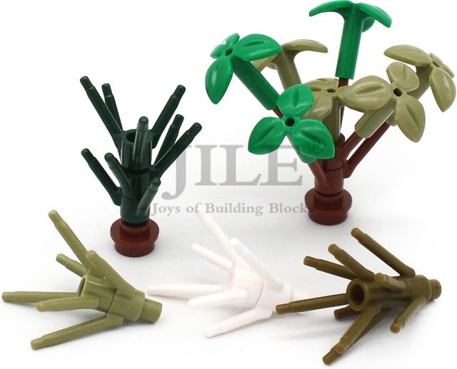 jile Pflanzenblumenstiel mit Bolzen, 200-teiliges Set, DIY Bausteine - Bild 1