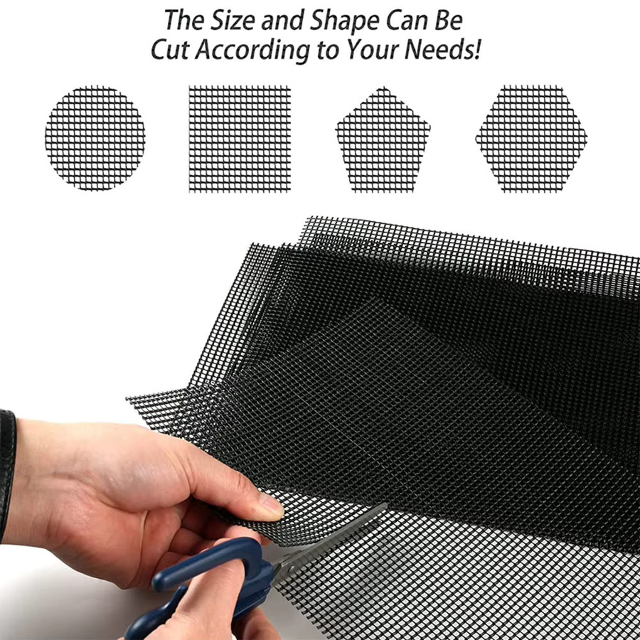 Vibratite Mesh Pads für Blumentöpfe, 10 Stück, Rundboden Gittermatten zur Entwässerung, 45 x 1,5 mm - Bild 6