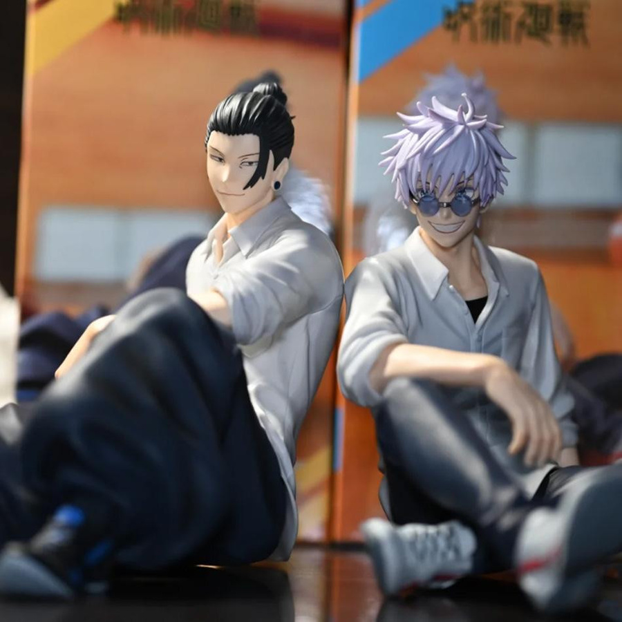 Yiran toy 1 Jujutsu Kaisen Satoru Gojo und Geto Suguru Actionfigur 10cm - Bild 2