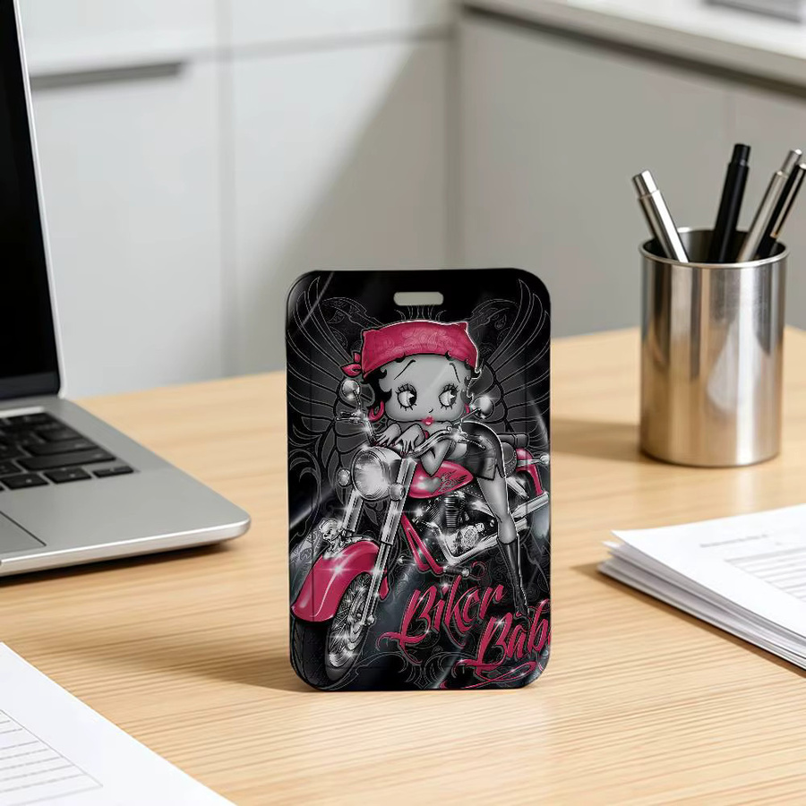 B-Betty B-Boop Cartoon-Kartenhalter für Ausweise und Schutzhüllen in Multicolour aus Kunststoff - Bild 5