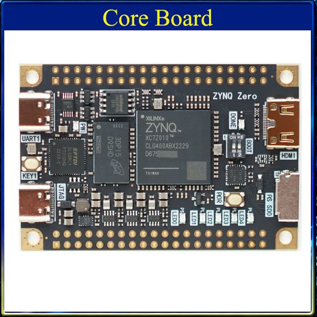 IVDUOMIstudio ZYNQ 7010 FPGA-Kernplatine Entwicklungsboard in Schwarz - Bild 1
