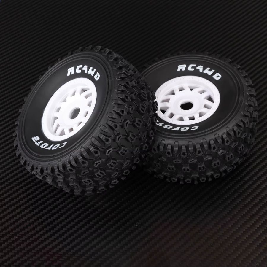 RCAWD All-Terrain-Gummi-Radreifen, 2-teiliges Set, 1:8, Zubehör - Bild 4