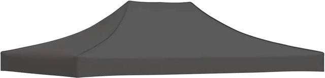 vidaXL Partyzelt-Dach für Faltpavillon in Anthrazit, B/T: 4,5 x 3 m, aus Polyester mit PVC-Beschichtung - Bild 1