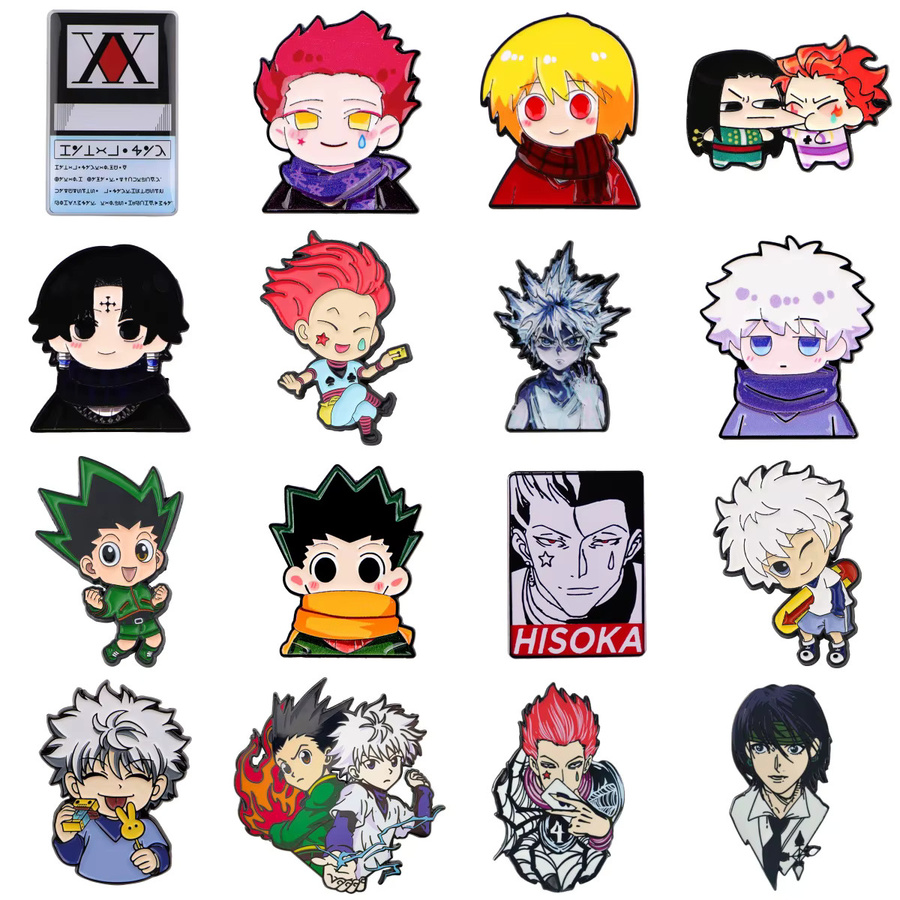 Crunchyroll Cartoon Killer Emaille-Pins, Abzeichen, Metal, Multicolour - Bild 3