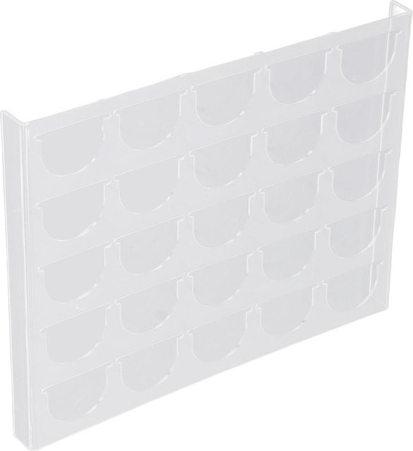 Kapselhalter mfySpace für 25 Vertuoline Kapseln, transparentes Aufbewahrungstablett aus Acryl als Schubladen-Einsatz - Bild 1