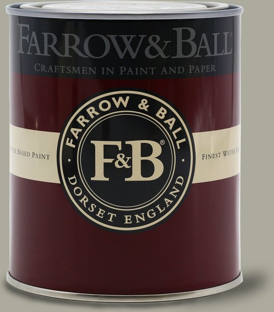 Farrow & Ball Modern Emulsion Wandfarbe Vitty Green G3 in Grün und Grau, 2,5 l - Bild 1
