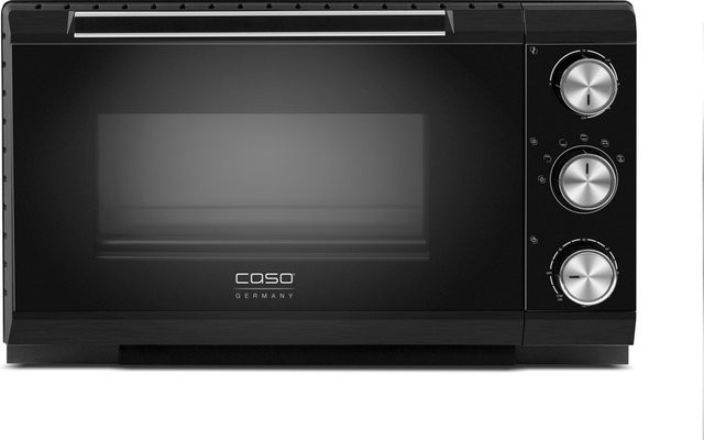 Caso Mini-Backofen 2970 TO 20 in Schwarz mit Heißluft und Ober-/Unterhitze - Bild 1