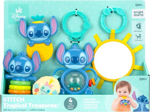 Bright Starts Disney Stitch, Geschenk-Set Motorik, ab 0 Jahre - Bild 1