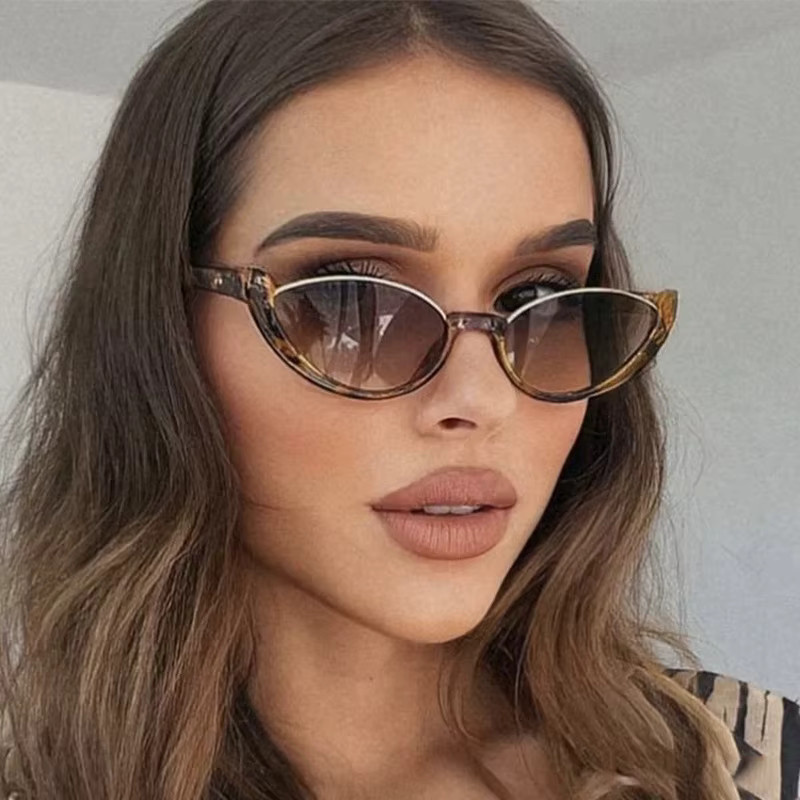 Samjune Cat Eye Sonnenbrille, Vollrand, Kunststoff, Damen - Bild 1