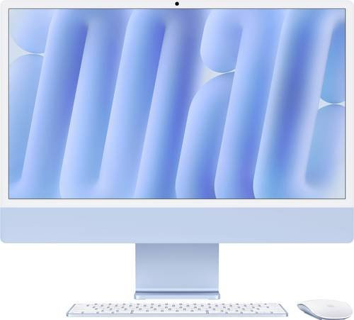 Apple iMac 24 Retina 4.5K M4 (2024) All-in-One Computer Blau mit 16GB RAM und 512GB SSD - Bild 1