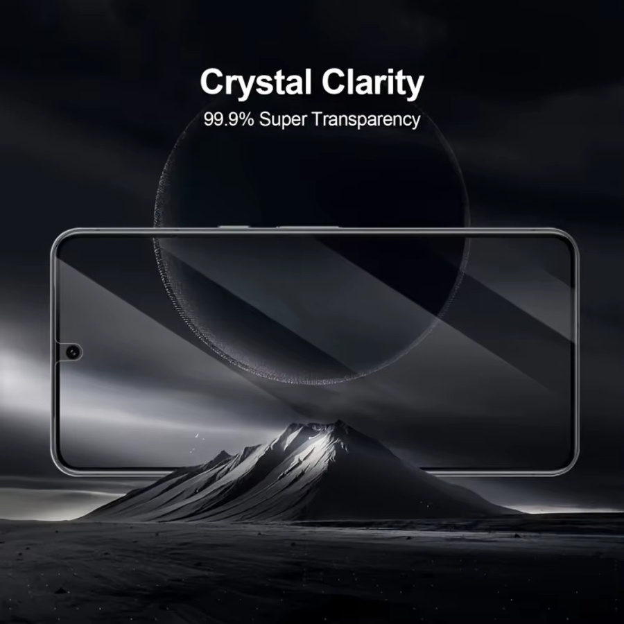 NNBILI 3er Pack Displayschutzfolie aus gehärtetem Glas für Samsung Galaxy A07 A17 A16 A15 A14 A12 A26 A25 A24 A37 A36 A35 A34 A32 5G A57 A56 in Transparent - Bild 3