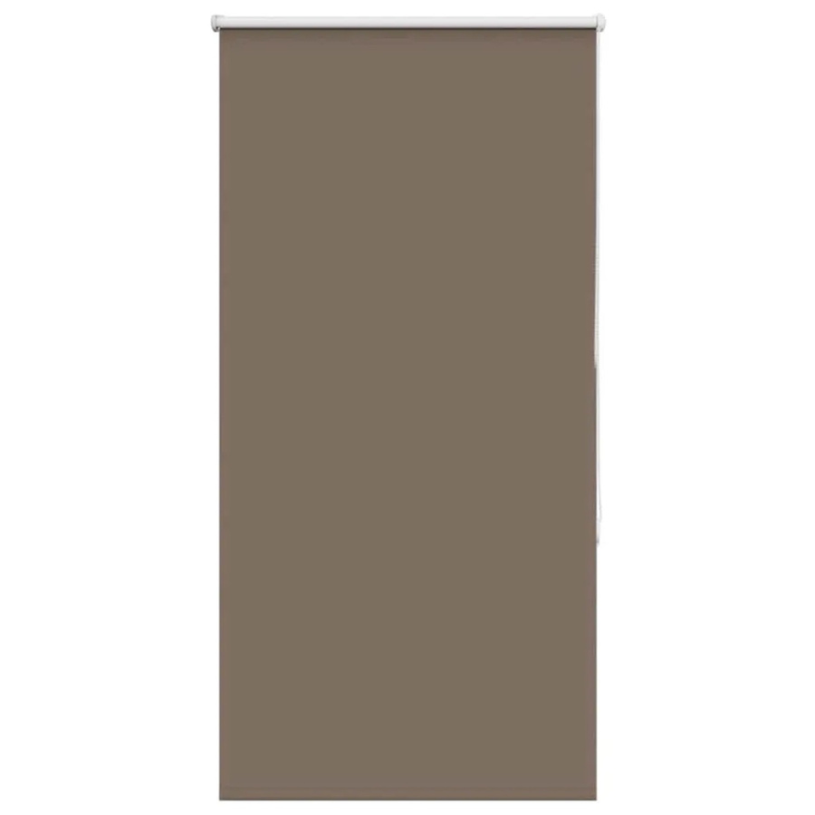 vidaXL Verdunkelungsrollo Kaffeebraun aus Polyester, B: 65 cm, H: 130 cm - Bild 2