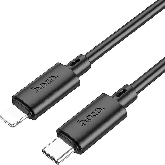 HOCO X88 USB-C auf Lightning Daten- und Ladekabel, 20W, Schwarz, 1m - Bild 1