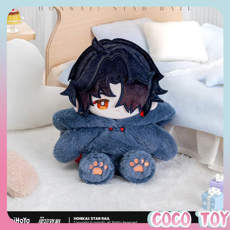 MiHoYo Honkai: Star Rail Jungenwohnheim-Serie Baumwoll-Plüschpuppe, mit Eingebautem Skelett - Bild 1