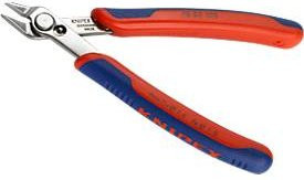 Knipex Electronic Super Knips Seitenschneider aus Edelstahl mit Mehrkomponenten-Hüllen in Multicolor, Länge: 125 mm - Bild 2