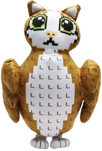 Wucifang Bags Meowl Plüschtier, Braun, Grau, ab 3 Jahren - Bild 1