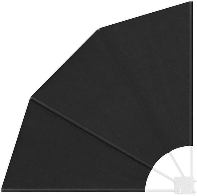vidaXL Balkon Sichtschutz aus Polyester in Anthrazit, B/H: 115 x 115 cm - Bild 1