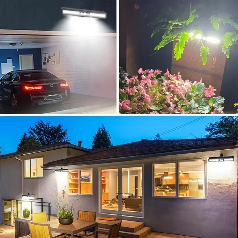 NEWBIRTH Solar-Bewegungsmelderleuchte mit 36 LED für Außenbereiche, Wasserdicht, Schwarz mit Clip-Halterung - Bild 5