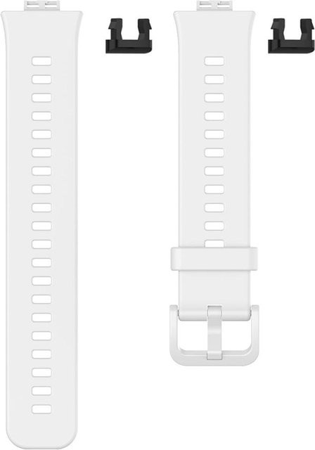 Uhrenarmband Silikon, Schwarz, Unisex - Bild 1