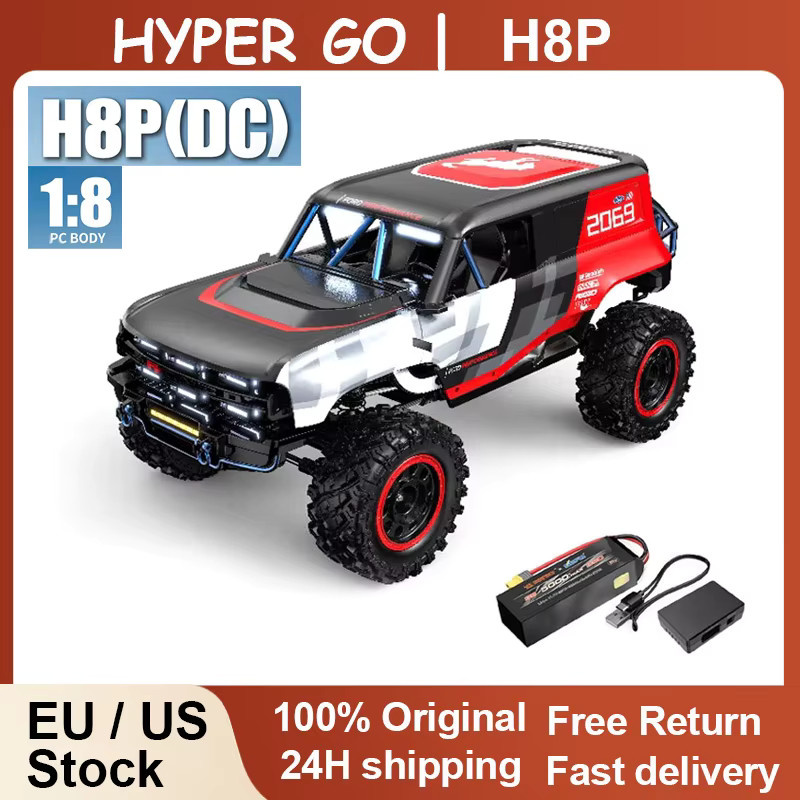MJX Hyper Go MJX H8P, RC Ferngesteuertes Modellauto, Offroad-Kletterfahrzeug, 1/8 4WD 3S Bürstenlos - Bild 2