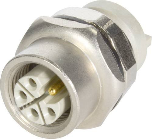 HARTING Leiterplattenadapter 21033962531 mit 5 Polen aus Messing in Silber - Bild 1