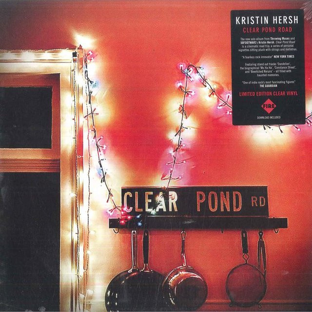 Kristin Hersh - Clear Pond Road LP Schallplatte auf weißem Vinyl von Fire Records (2023) - Bild 1