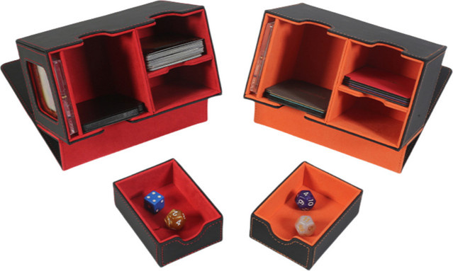 RyshePro Kartendeck-Hülle für Sammelkarten, Aufbewahrungsbox mit Magnetverschluss, YuGiOh, MTG - Bild 1