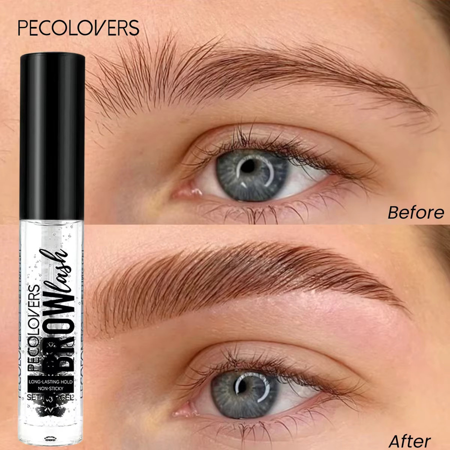 PECOLOVERS Augenbrauengel, transparent, mit Pinsel - Bild 2