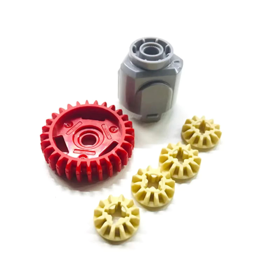 Stemedu Differential Getriebe Blöcke JM0095 JM0096 für MOC 69761 69762 technische Modifikation DIY Bausteine aus Kunststoff - Bild 1