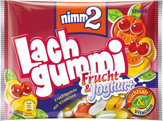 nimm2 Lachgummi Frucht & Joghurt 250 g - Bild 1