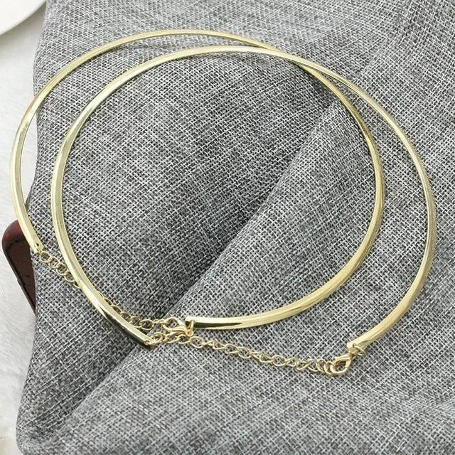 YuTao Jewelry Halskette Edelstahl, Gold, Damen - Bild 1