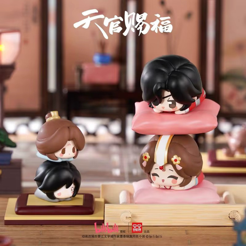 RTBXF New Heaven Official's Blessing Cartoon Series Blind Box Anime Figur Xie Lian und Hua Cheng Mystery Box für Kinder - Bild 3