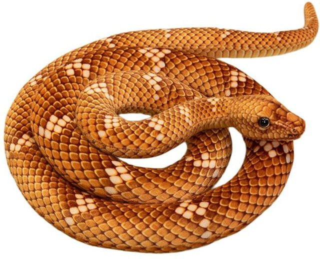 Binchi Fitness Wasserboa Schlangen Plüschtier, Simulation Gepunktet, 70cm, ab 14 Jahren - Bild 1