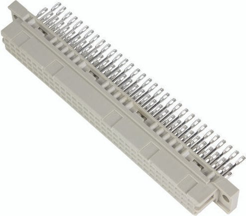 HARTING Federleiste aus Messing in Grau, 3 Reihen, Artikelnummer 09032966823 - Bild 1