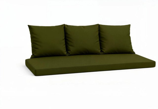 Setgarden Mix-Techno Gartenkissen für Polyrattan Möbel, 1tlg, Grün, B: 140 cm, T: 50 cm, H: 50 cm - Bild 1