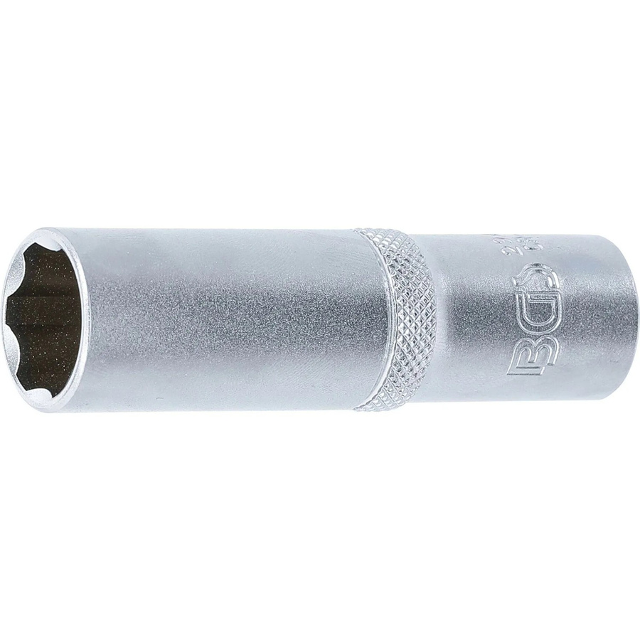 BGS Steckschlüssel-Einsatz Super Lock tief Antrieb Innenvierkant 1/2 Zoll SW 16 mm in Silber - Bild 2