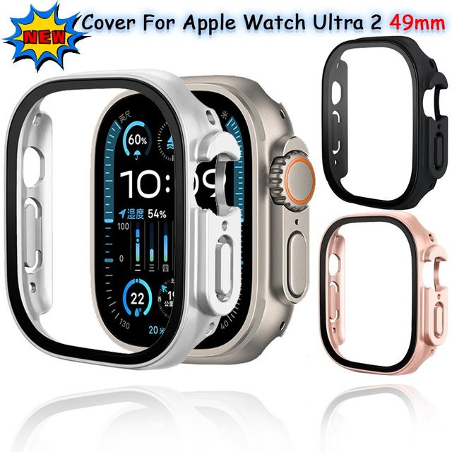 Apple Uhrenarmband-Zubehör, Abdeckung für Apple Watch Ultra 3 49 mm, Kunststoff, transparent - Bild 1