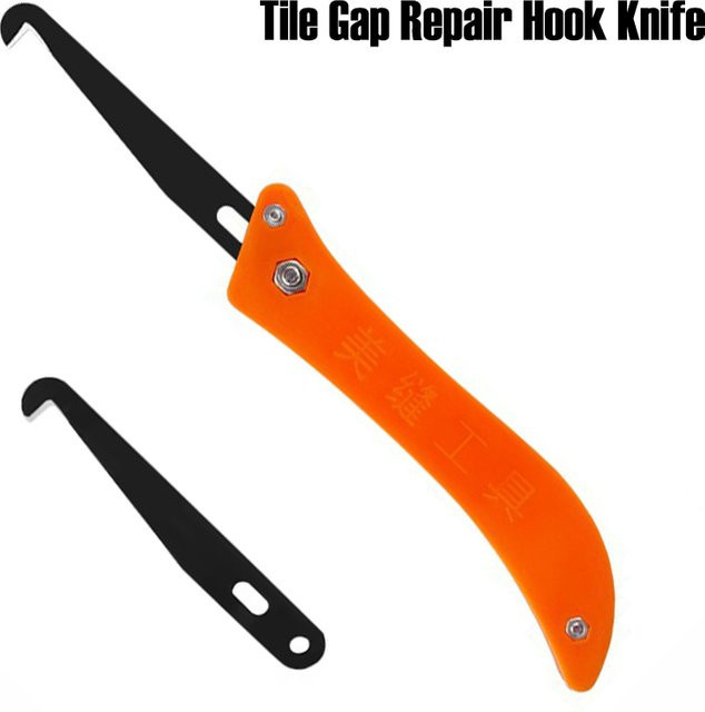 AXE SHAN Fliesenfugen-Haken und Fugenkratzer zur Reinigung und Reparatur von Boden und Wand, inklusive Klinge - Bild 1