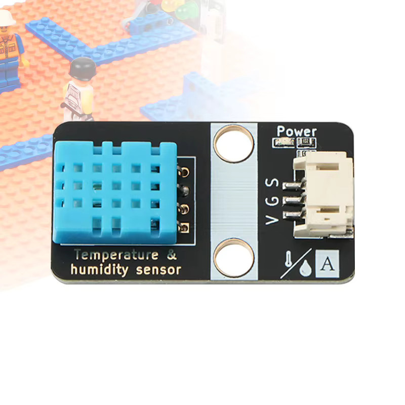 NullLab Temperatur- und Feuchtigkeitsmodul mit digitalem Schalter, elektronische Bausteinmodulplatine, PH2.0-kompatibel für Arduino und ESP32 - Bild 2