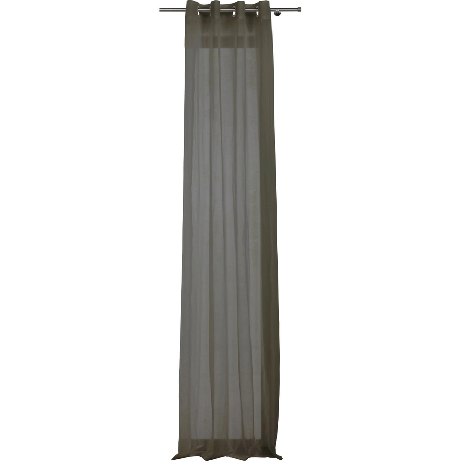 mydeco Ösenschal Pure Grau, semi-transparent, B: 135 cm x H: 300 cm - Bild 2