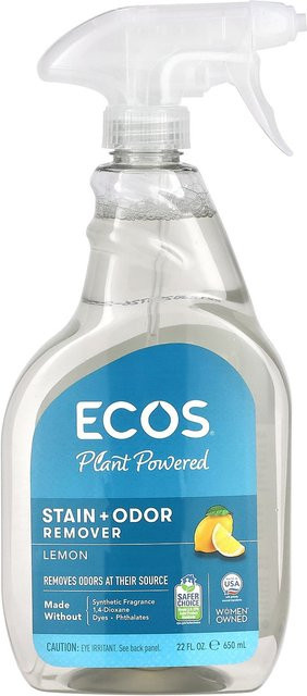 Ecos Flecken- und Geruchsentferner mit Zitronenduft, 650 ml, Weiß - Bild 1