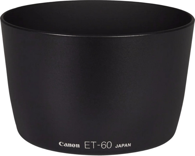 Canon ET-60 Gegenlichtblende in Schwarz für Canon EF 75-300mm f/4-5.6 III USM - Bild 1